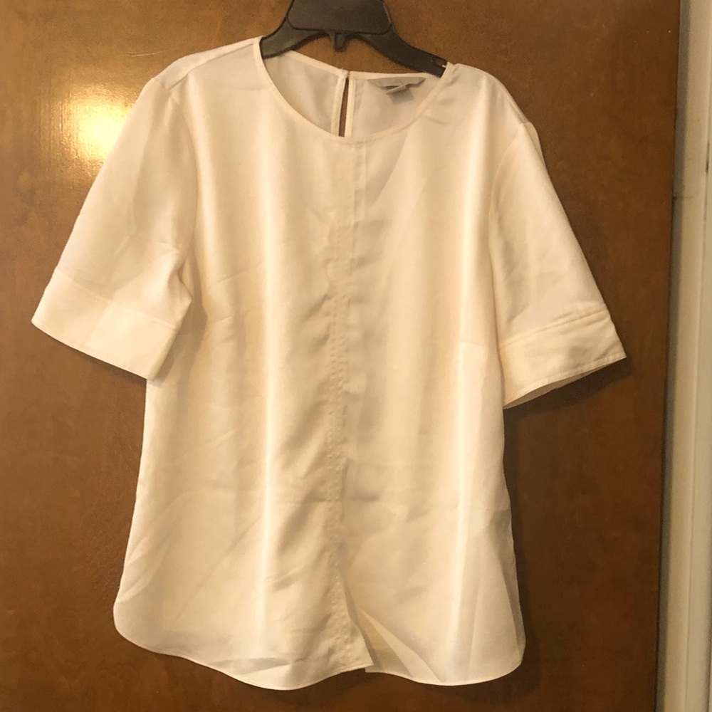 Cream blouse
